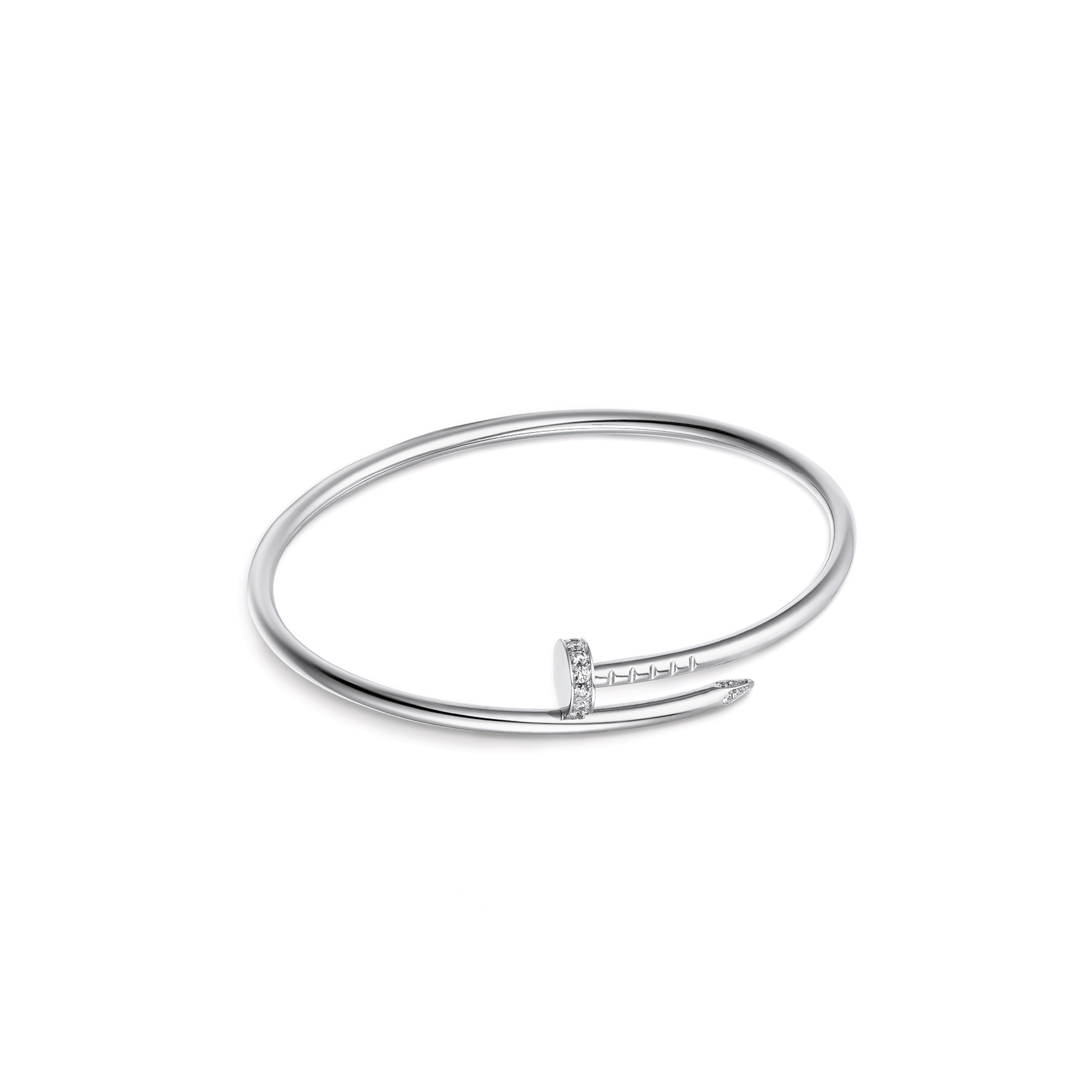 CARTIER BRACELET JUSTE UN CLOU, PETIT MODÈLE, DIAMANTS B6084017